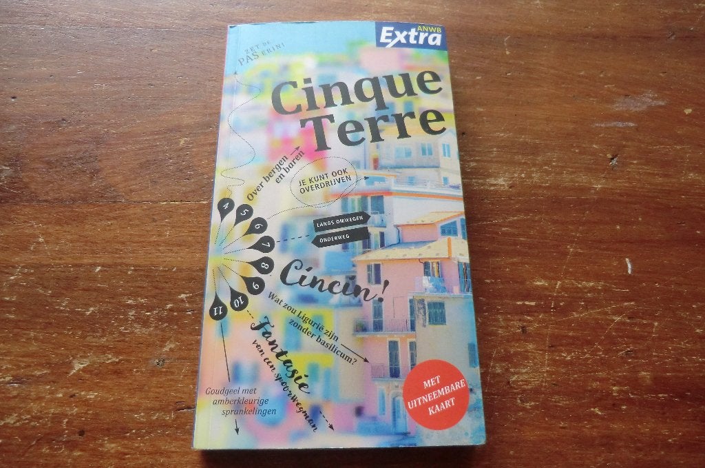 reisgids - Cinque Terre - anwb extra (2023) / Italië, Genua, Europa, Ophalen of Verzenden, Zo goed als nieuw, Reisgids of -boek
