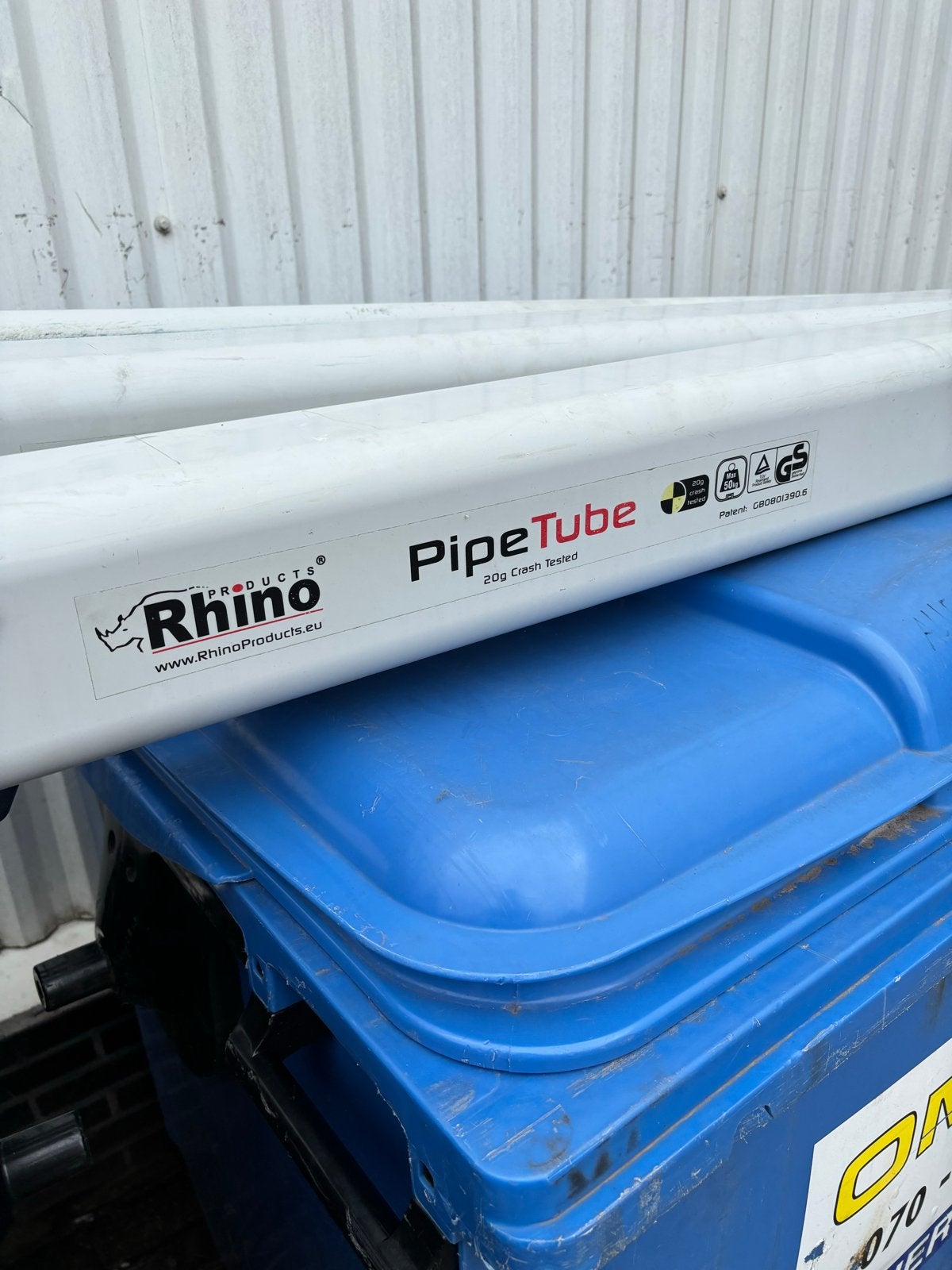 Rhino PipeTube voor veilig transport van lange materialen, Ophalen, Gebruikt