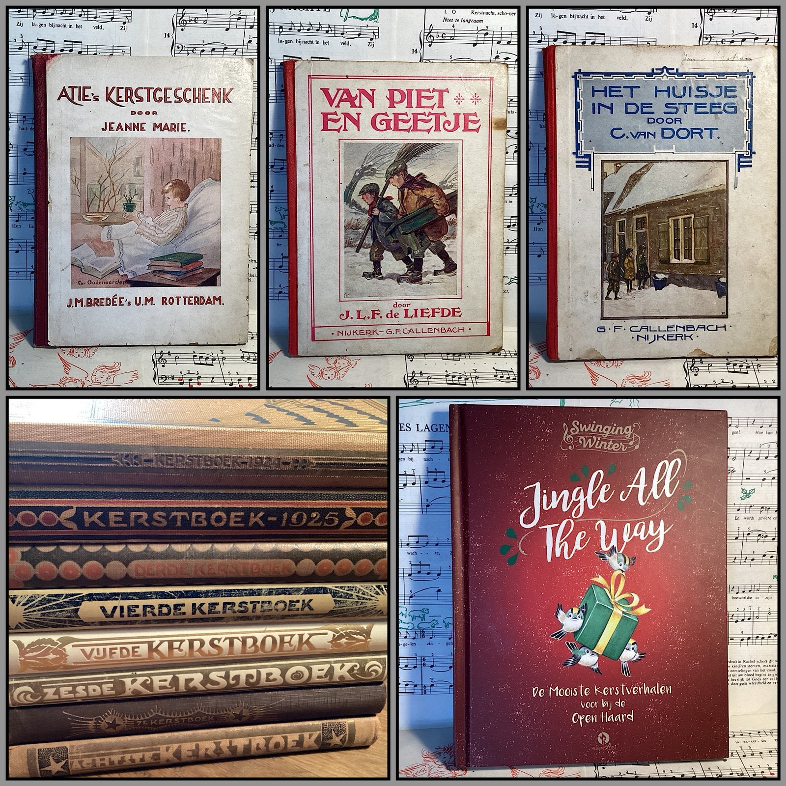 Oude kerstballen, maar ook oude kerstboeken, ansichtkaarten!, Ophalen of Verzenden, Gebruikt