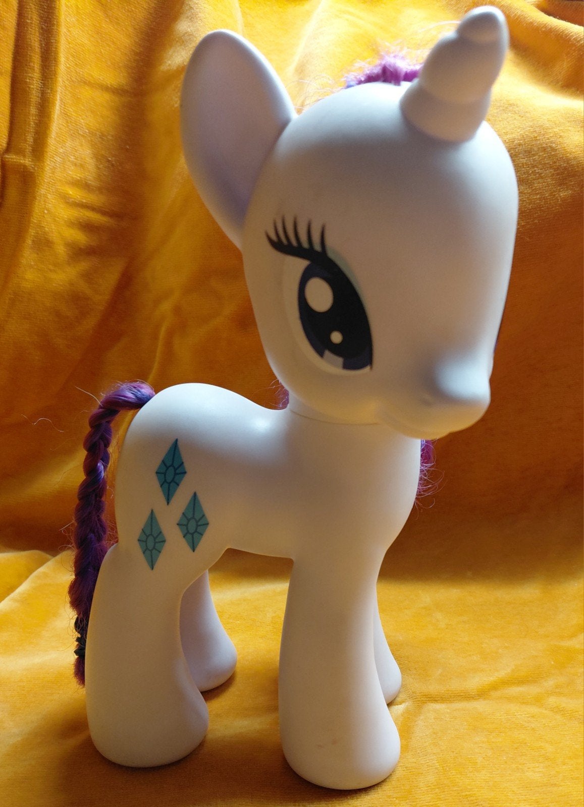 My Little Pony Rarity Unicorn - 21 cm hoog, Kinderen en Baby's, Ophalen of Verzenden, Gebruikt, Meisje