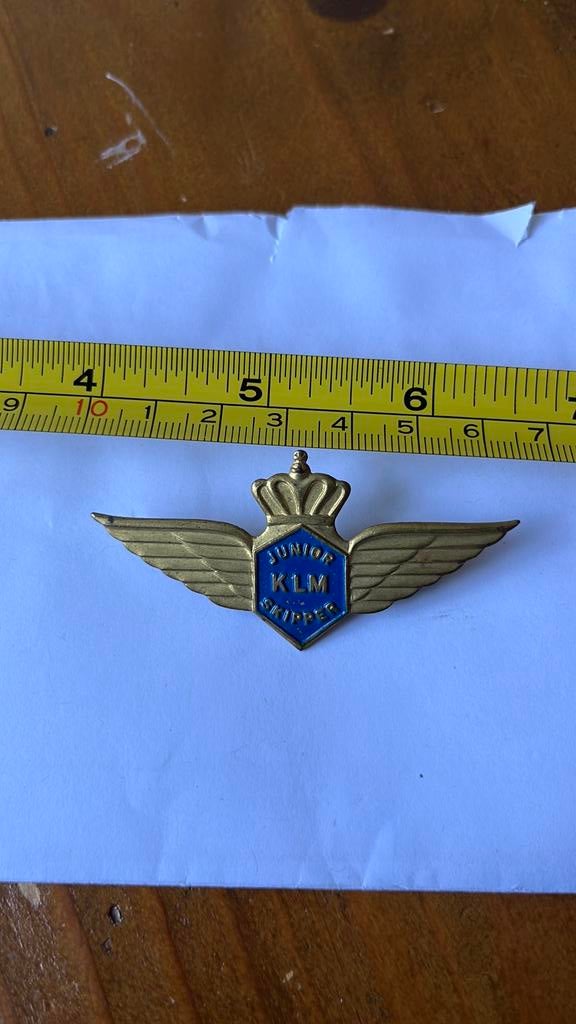 KLM vintage vlogels tin., Ophalen of Verzenden, Landmacht, Nederland
