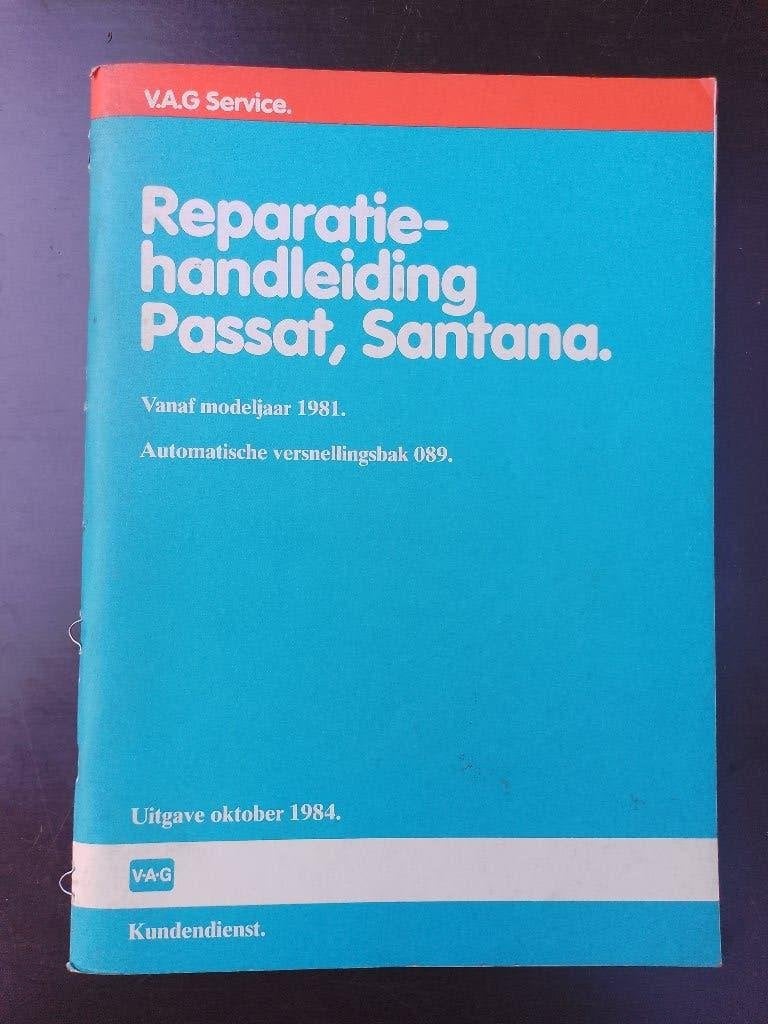 Vw Passat B2 Santana dealer werkplaatsboek Automaatbak 089, Ophalen of Verzenden, Gelezen, Volkswagen