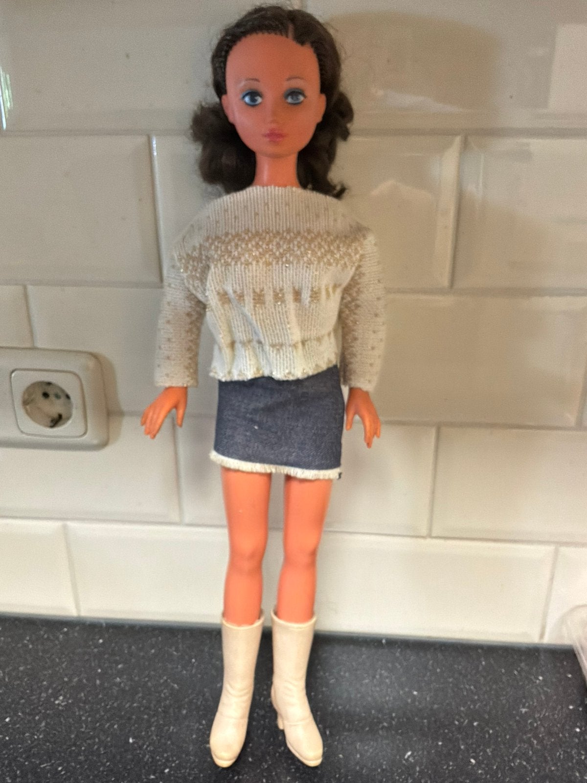 Mooie tienerpop furga. Italie, Ophalen of Verzenden, Gebruikt, Fashion Doll