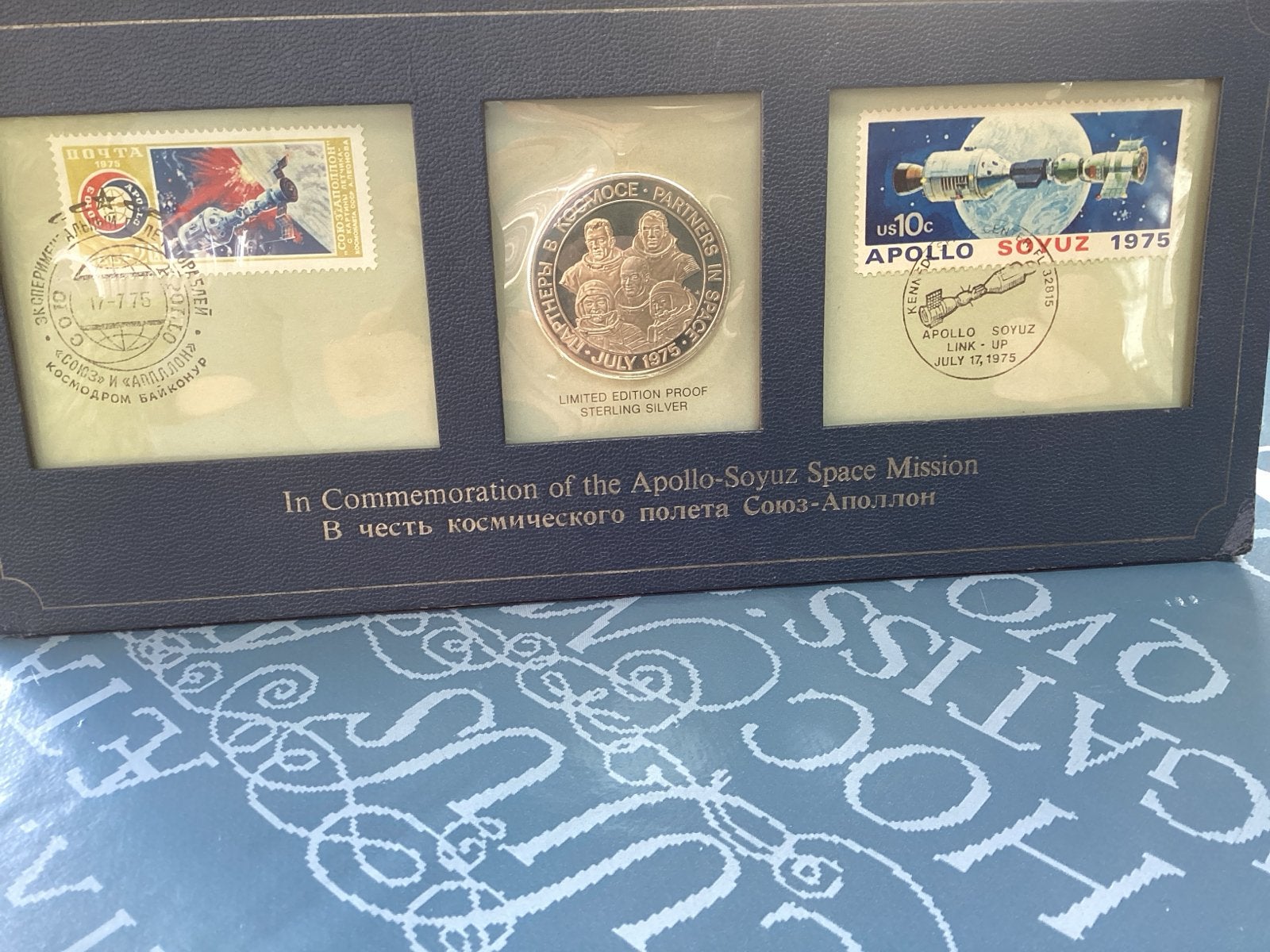 Apollo-Soyuz Ruimte Missie Herdenkingsset 1975, Ophalen, Buitenland