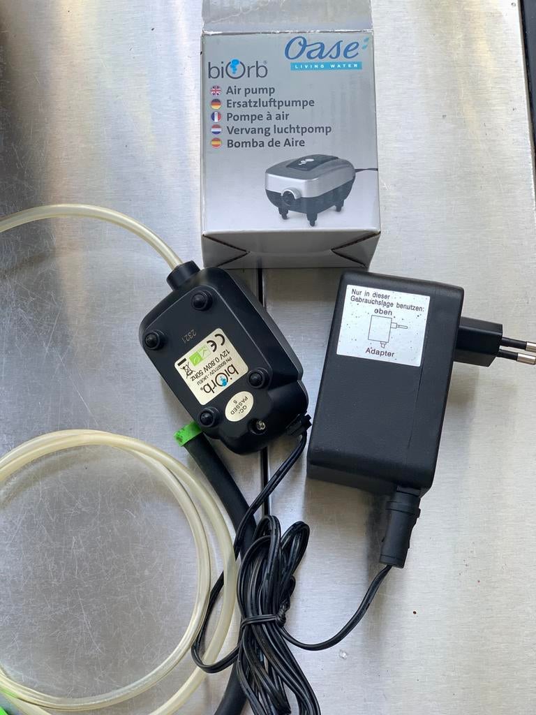 biorb  luchtpomp / air pump + Transformer, Ophalen of Verzenden, Gebruikt, Overige typen