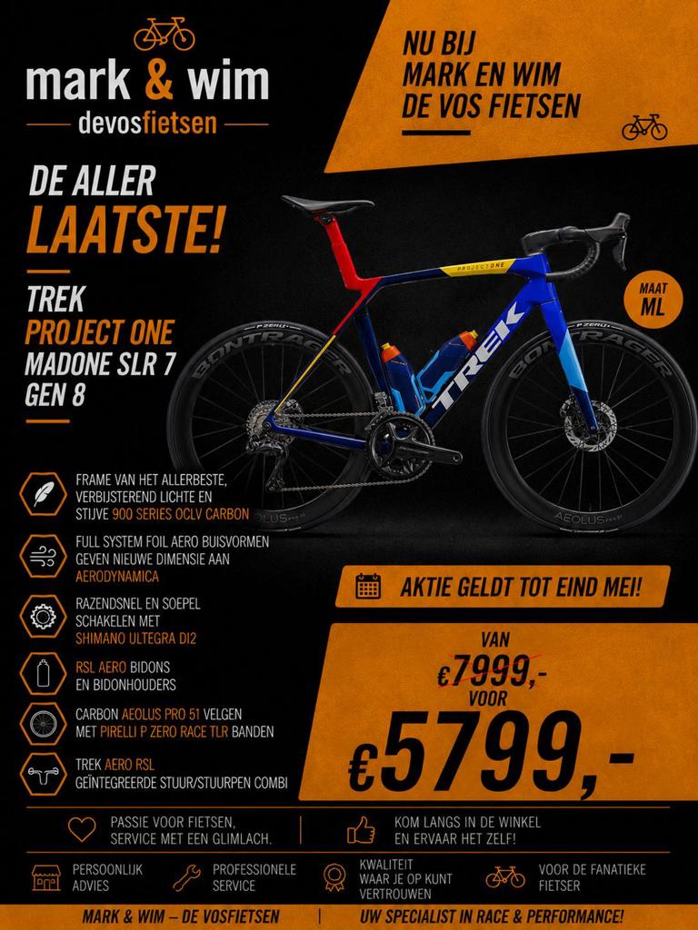 Nieuwe trek madone … hoge korting, Fietsen en Brommers, Fietsen | Racefietsen, Ophalen, Nieuw