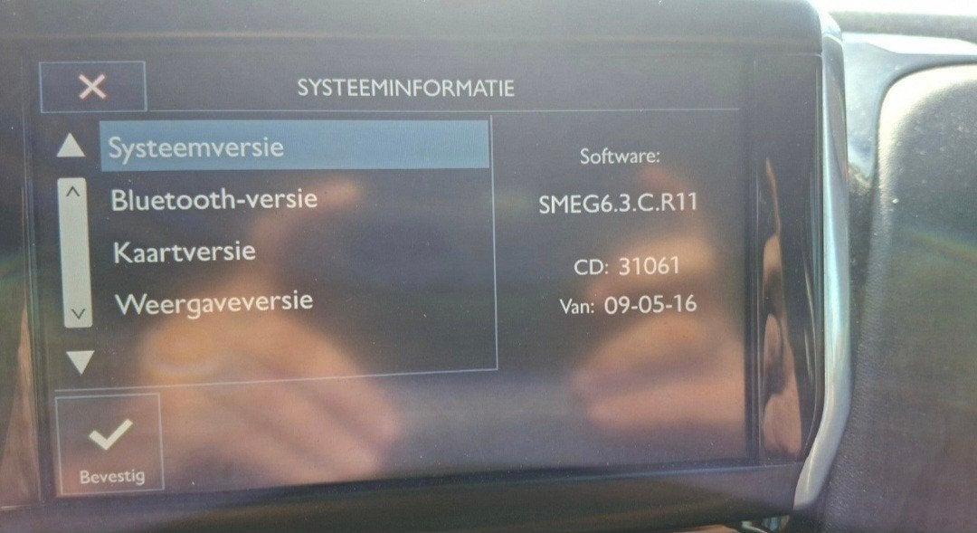 peugeot/citroen autoradio smeg+ iv2, Ophalen of Verzenden, Zo goed als nieuw
