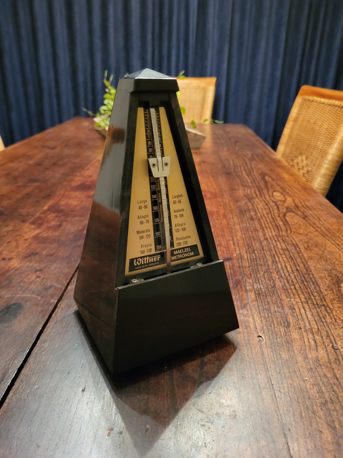 Vintage Wittner Maelzel Metronoom - Made in W-Germany, Ophalen, Gebruikt