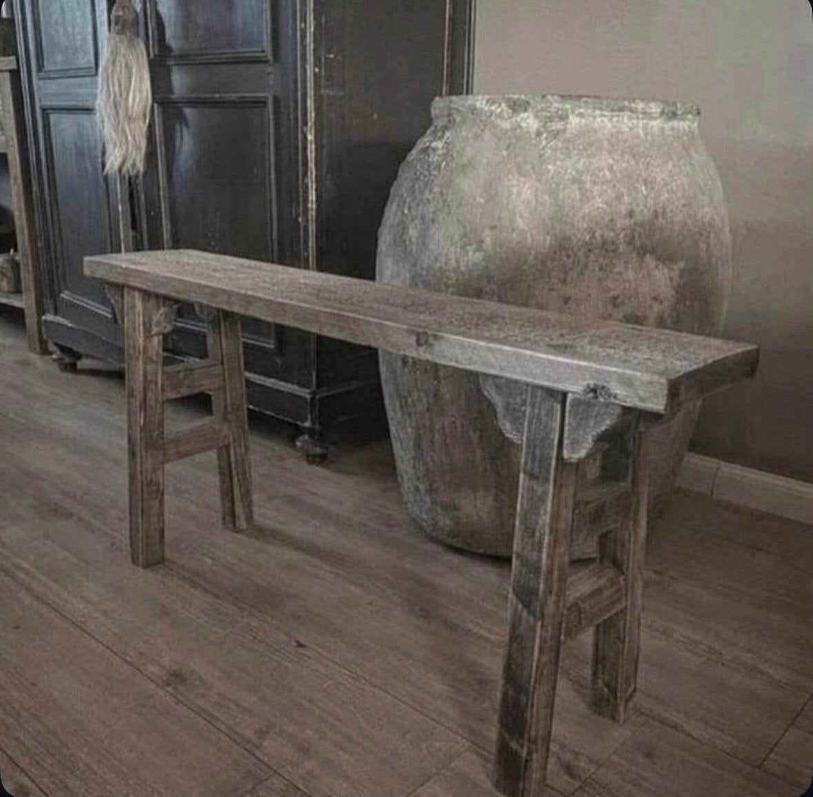~Stoer Sober Landelijk Houten Bankje~, Ophalen of Verzenden, Nieuw