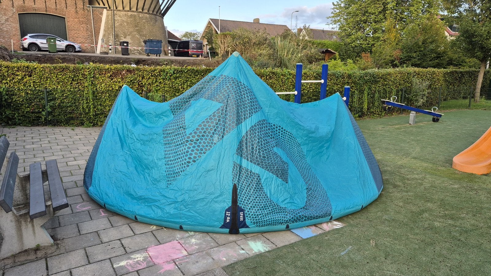 Gaastra Spark 12m, Watersport en Boten, Gebruikt, Geen board, Ophalen of Verzenden, Kite
