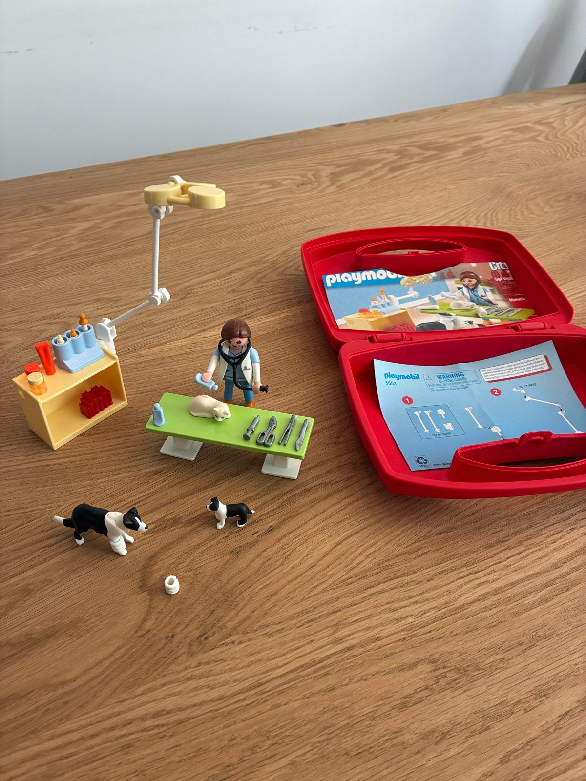 Playmobil City Life Dierenarts met koffer, Ophalen of Verzenden, Zo goed als nieuw, Jongen of Meisje