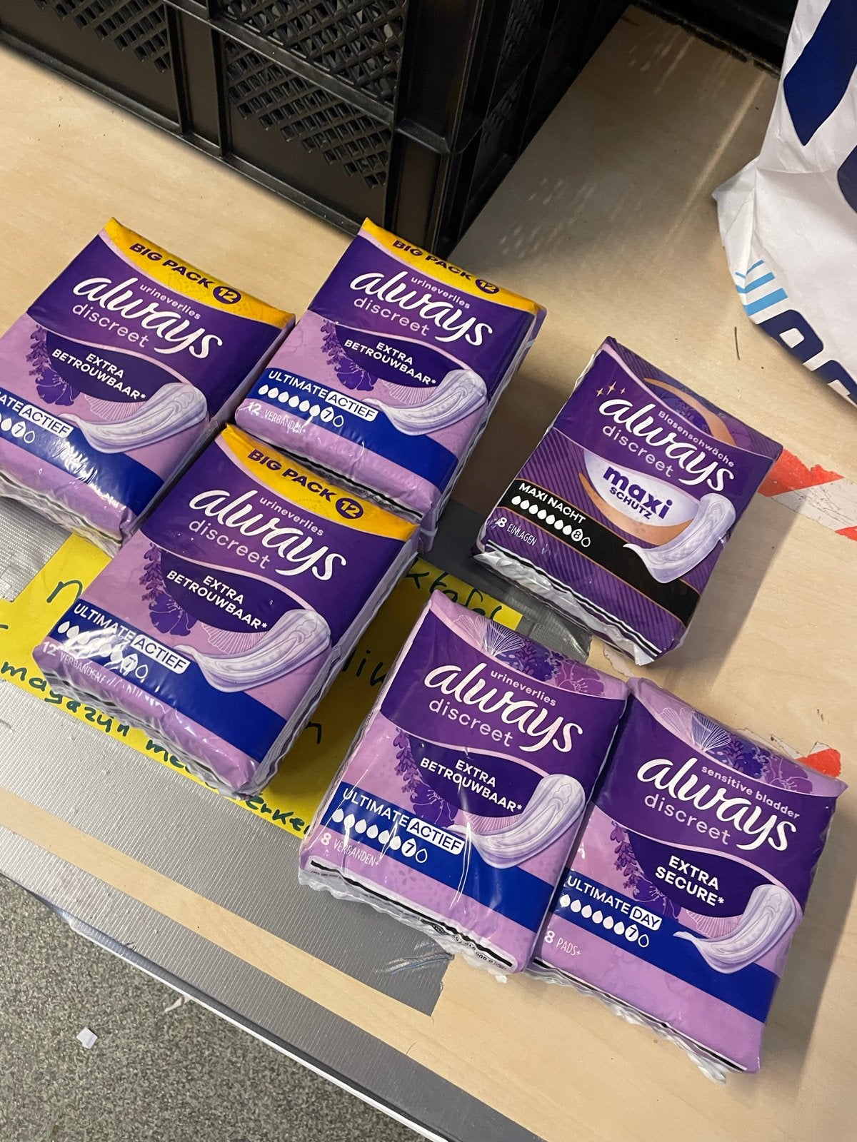Incontinentie materiaal Always nieuw!, Diversen, Ophalen of Verzenden