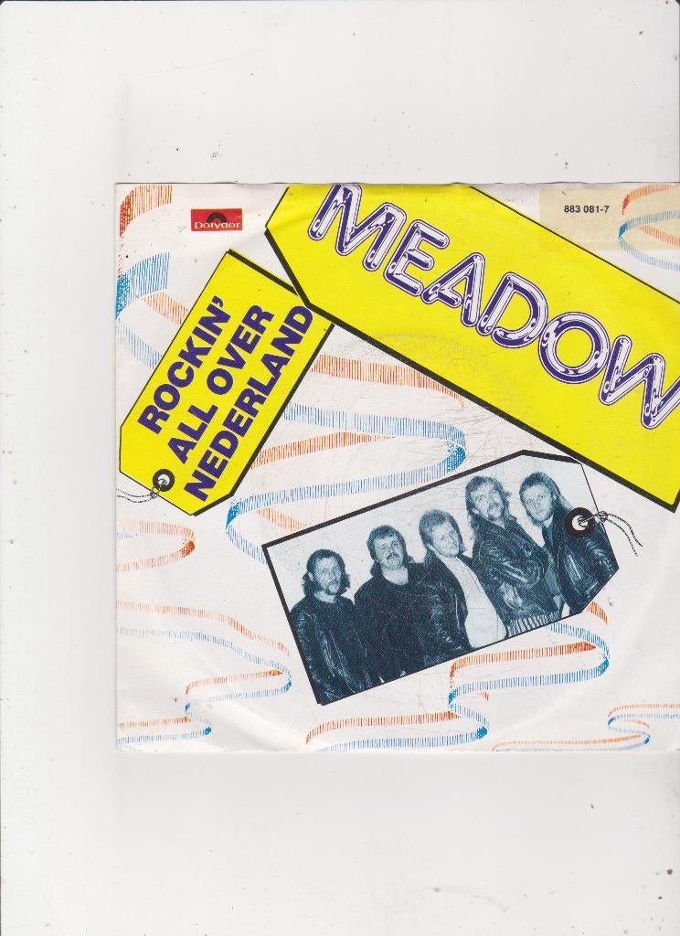 7" Single Meadow - Rockin' all over Nederland, Cd's en Dvd's, Vinyl Singles, Ophalen of Verzenden, Gebruikt
