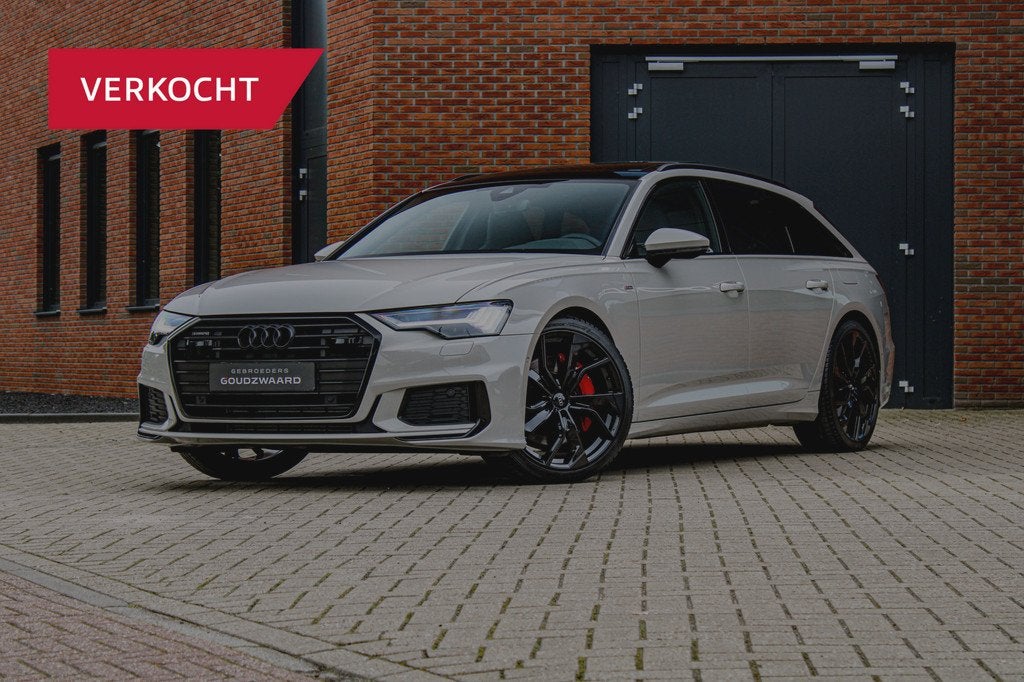 Audi A6 Avant 55 TFSI e quattro Competition | Individual Sia, Auto's, Audi, Automaat, Gebruikt, Zwart, 1984 cc