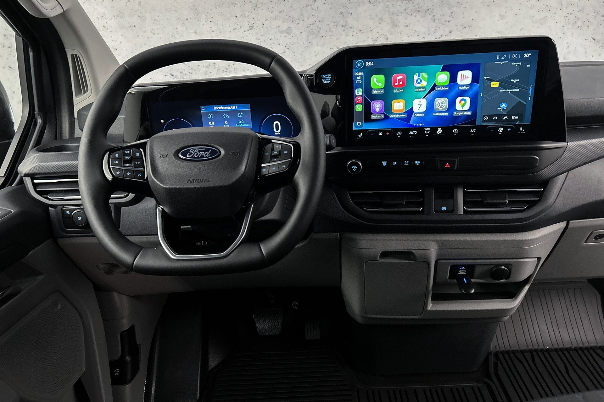 Ford Transit Custom 2.5 PHEV L2H1 Limited | 2-zitplaatsen re, Stof, Gebruikt, Euro 6, 4 cilinders