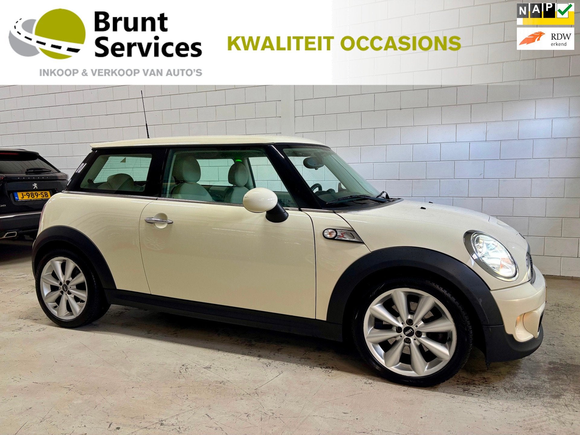 Mini 3-Deurs 1.6 Cooper S Chili Bj.11|Xenon|184PK|Leer|Pdc|N, Voorwielaandrijving, Gebruikt, 4 cilinders, 4 stoelen