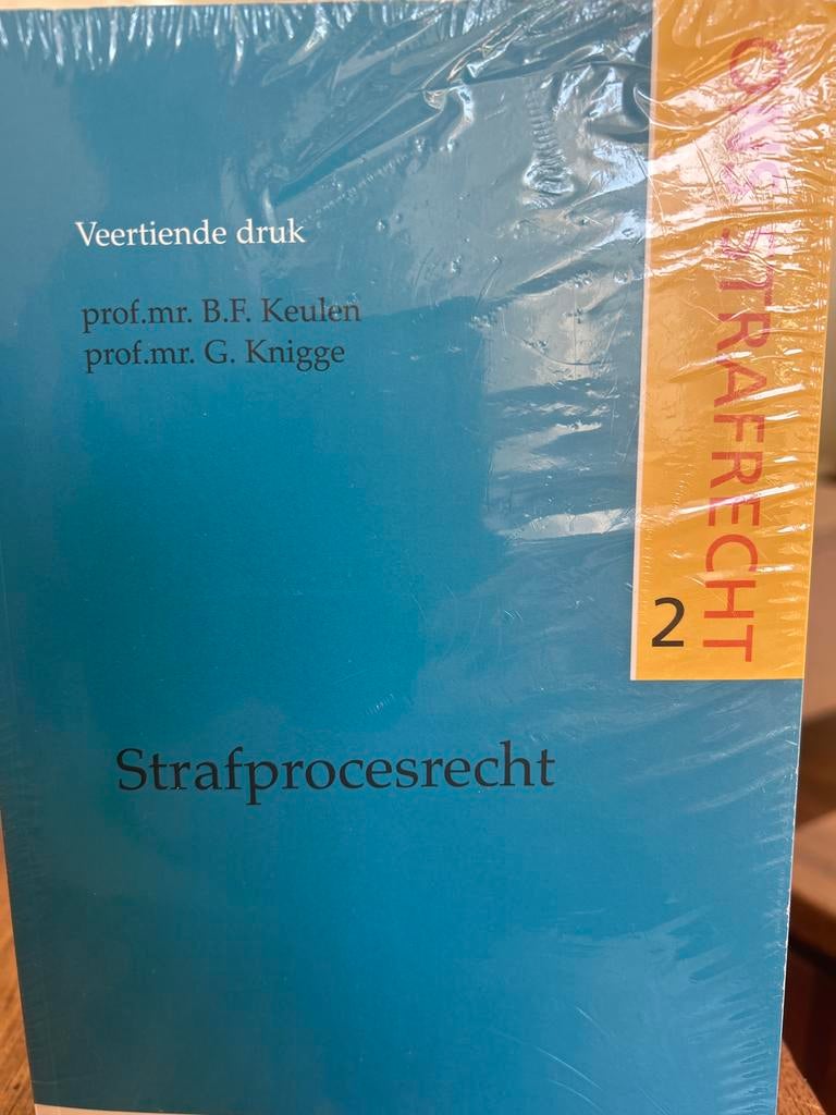 Strafprocesrecht 2 - Veertiende druk - Keulen & Knigge, Ophalen of Verzenden, Gamma, Nieuw, WO