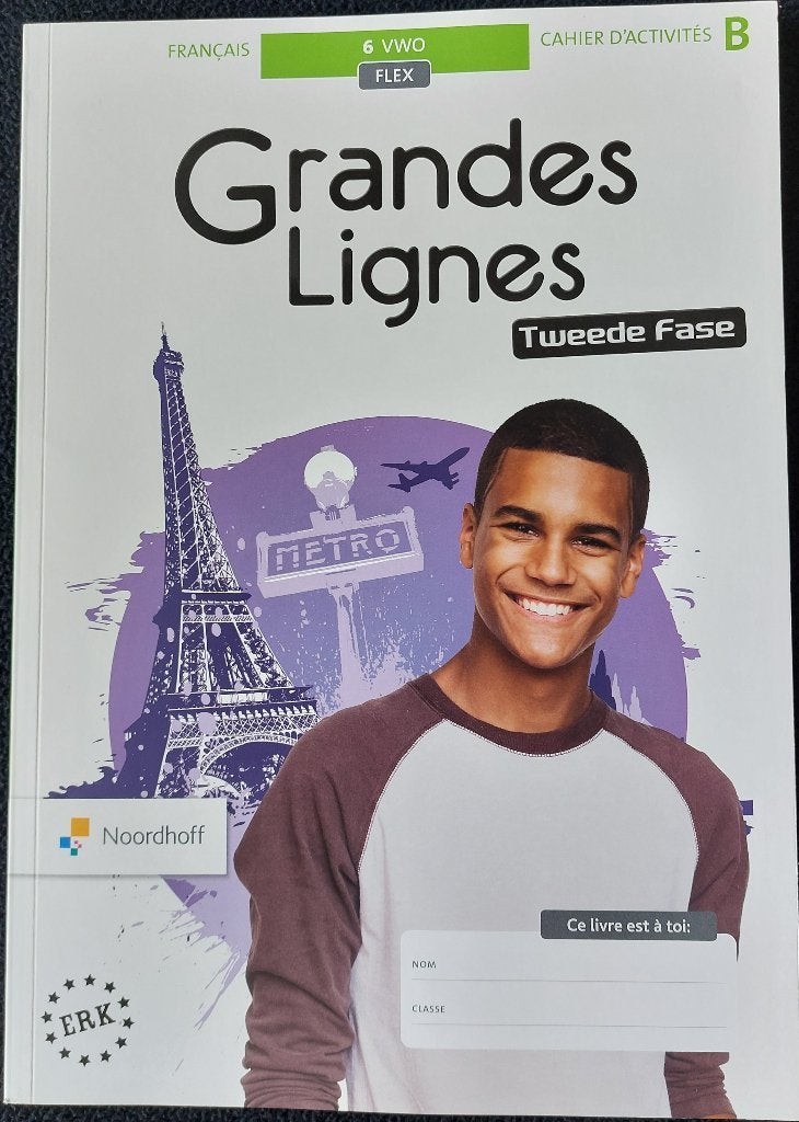 Frans leerboek: Grandes Lignes 6 VWO B, Frans, VWO, Nieuw, Ophalen of Verzenden