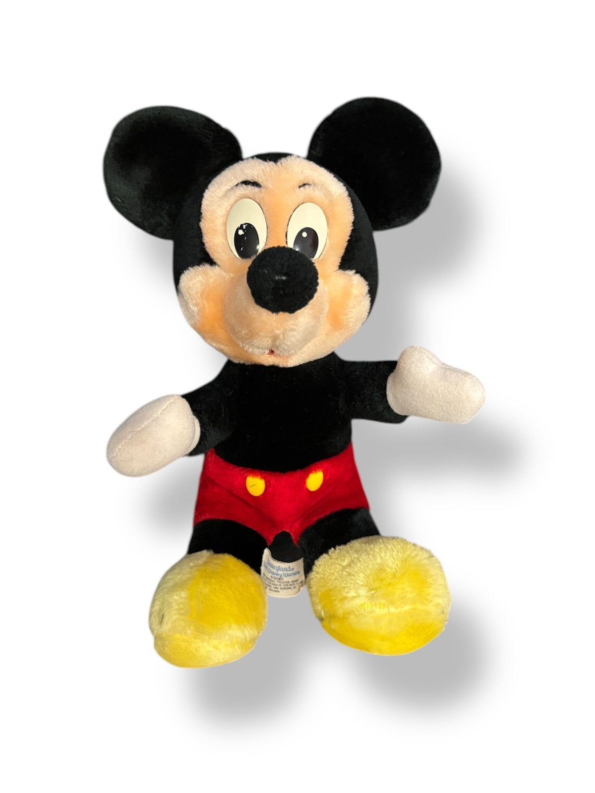 Disney Mickey Mouse knuffel Disneyland Walt Disney World, Ophalen of Verzenden, Mickey Mouse, Gebruikt, Knuffel