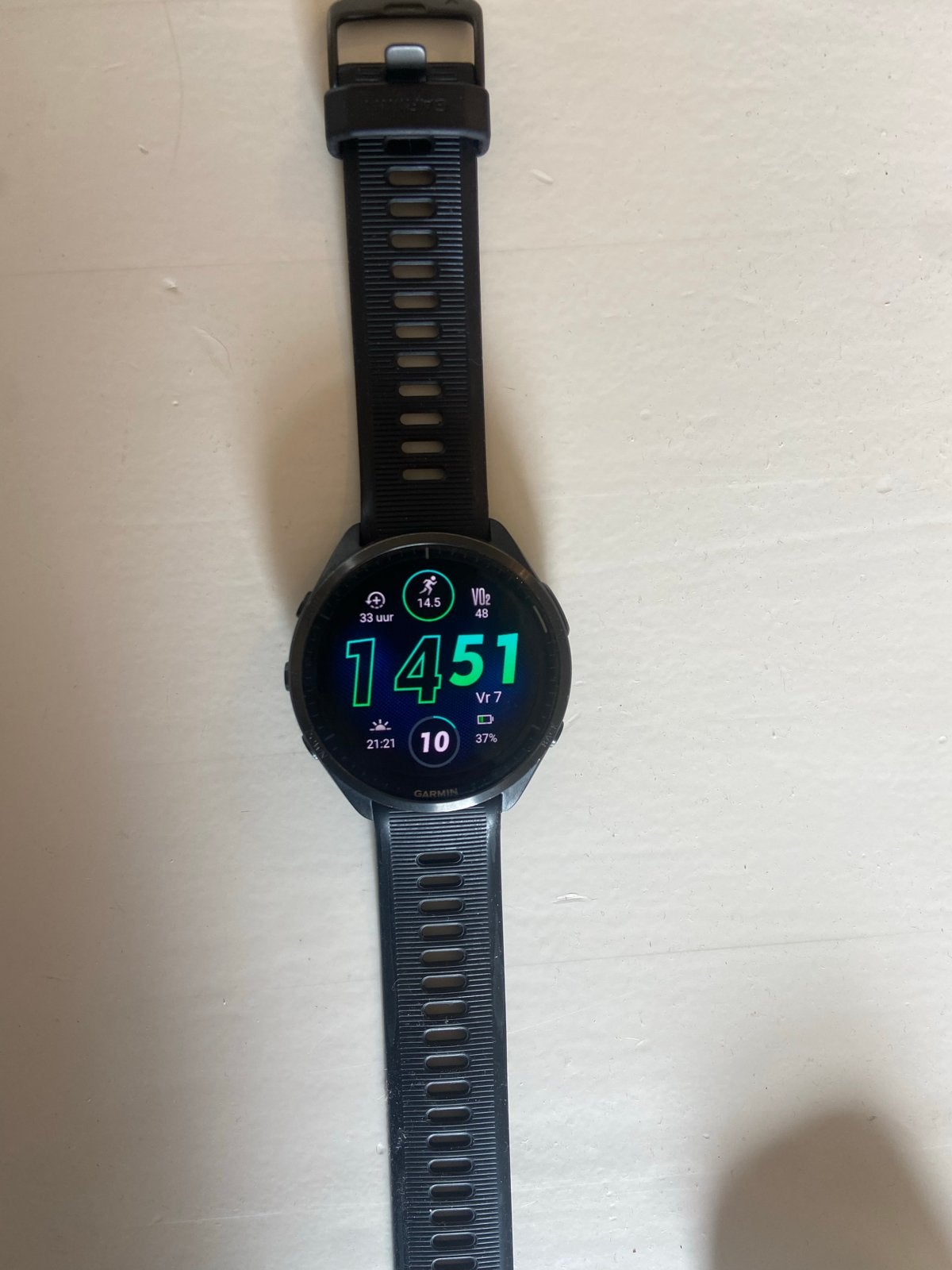 Garmin 965 - Zo goed als nieuw, incl. lader, Afstand, Zwart, Ophalen of Verzenden, Zo goed als nieuw