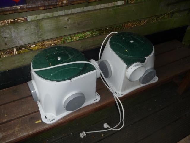 2 ventilatiebox, Ophalen of Verzenden, Gebruikt, Ventilator