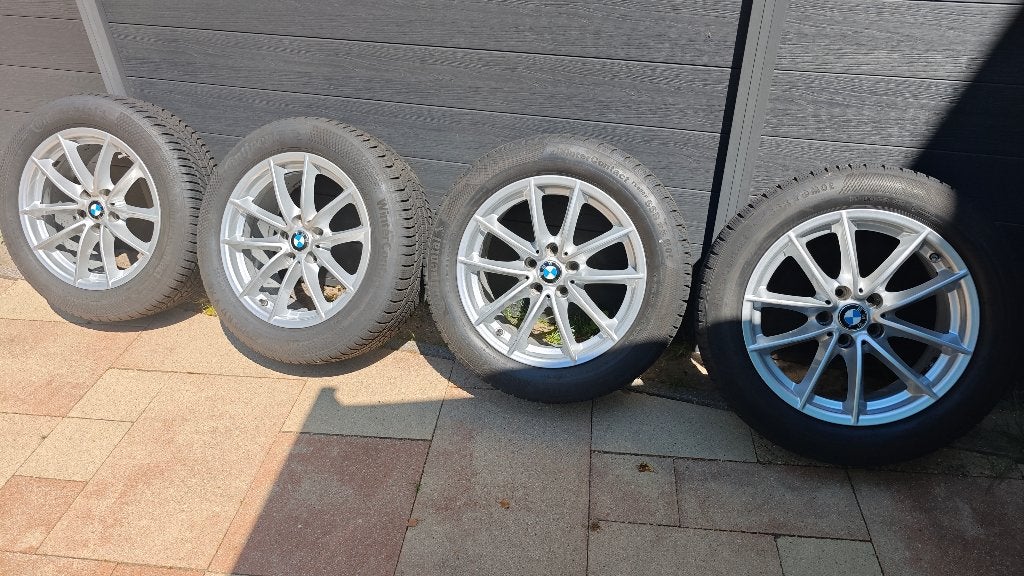 BMW 5-serie G30/G31 Styling 618 – originele 17" winterset, Auto-onderdelen, Banden en Velgen, Ophalen, Gebruikt, Banden en Velgen