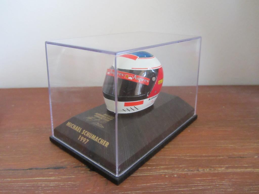 Michael Schumacher Ferrari Helm 1997, Ophalen of Verzenden, Nieuw, Formule 1