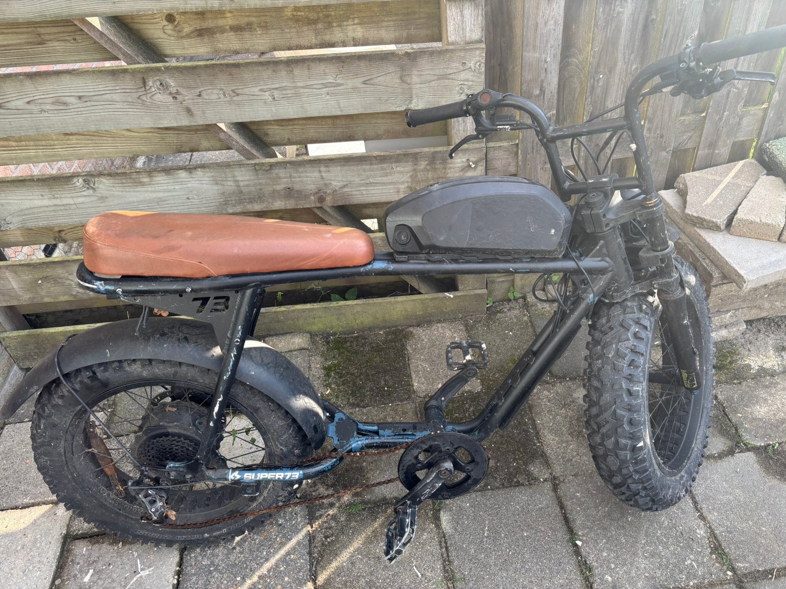 Super 73 s2 gaat niet aan, Fietsen en Brommers, Ophalen, Zo goed als nieuw, Frame