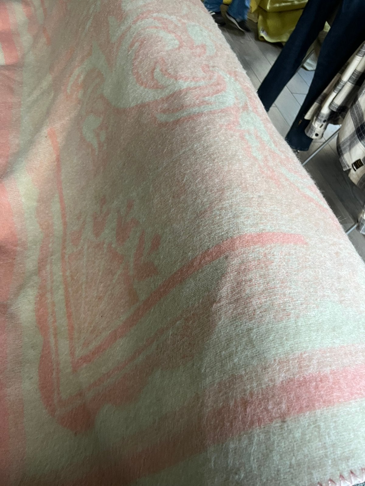 Vintage wollen deken, Ophalen of Verzenden, Gebruikt
