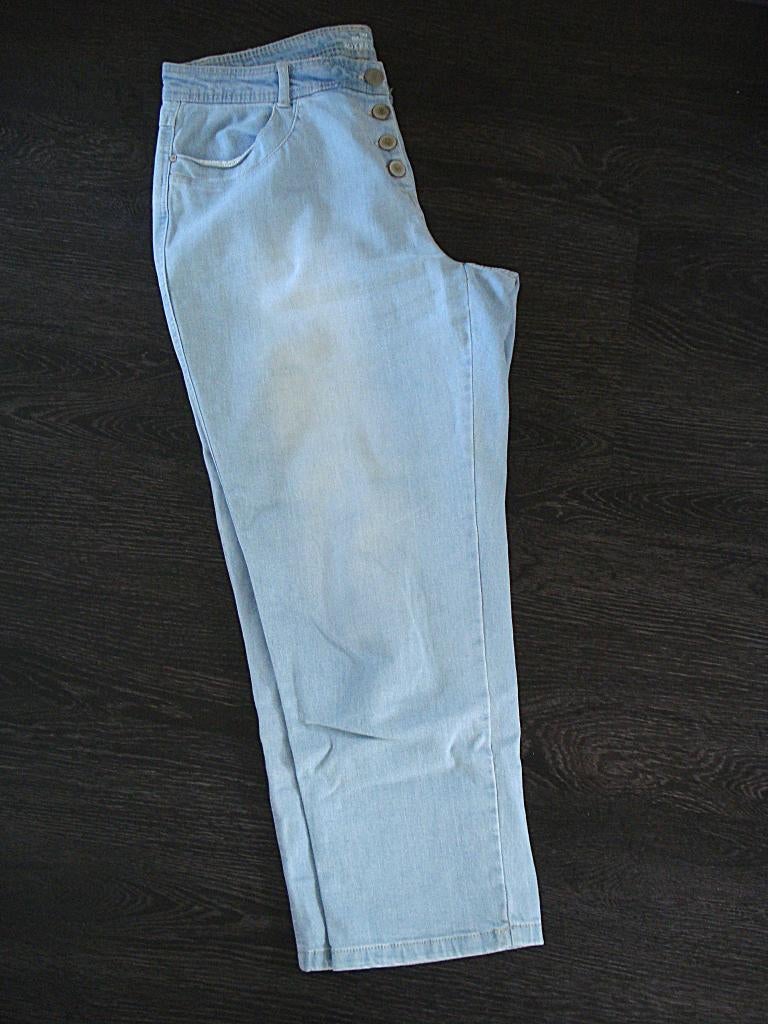 Gina Benotti 'boyfriend' jeans - W32 (conf.mt 40), Blauw, Ophalen of Verzenden, Zo goed als nieuw, W30 - W32 (confectie 38/40)
