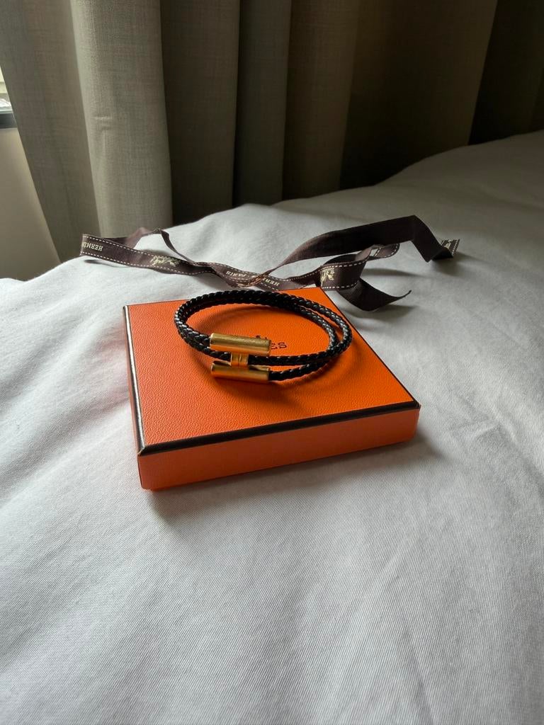 Hermes Clic H bracelet, Sieraden, Tassen en Uiterlijk, Armbanden, Ophalen of Verzenden, Zo goed als nieuw, Goud