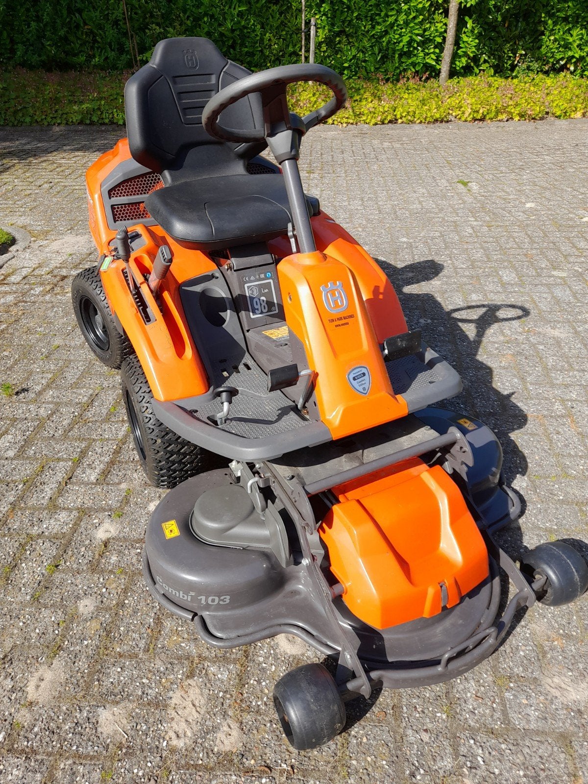 Husqvarna R214TC zitmaaier, Ophalen of Verzenden, Zo goed als nieuw, 50 cm of meer, HUSQVARNA