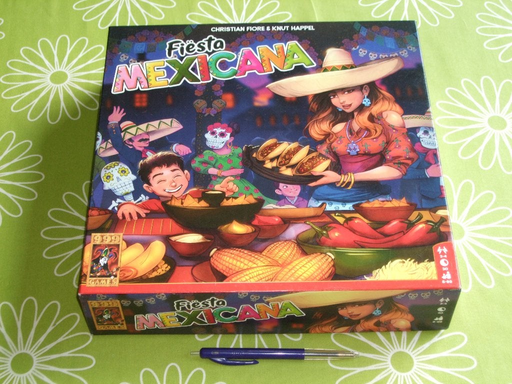 Fiësta Mexicana - feestelijk bordspel, Een of twee spelers, Ophalen of Verzenden, Zo goed als nieuw