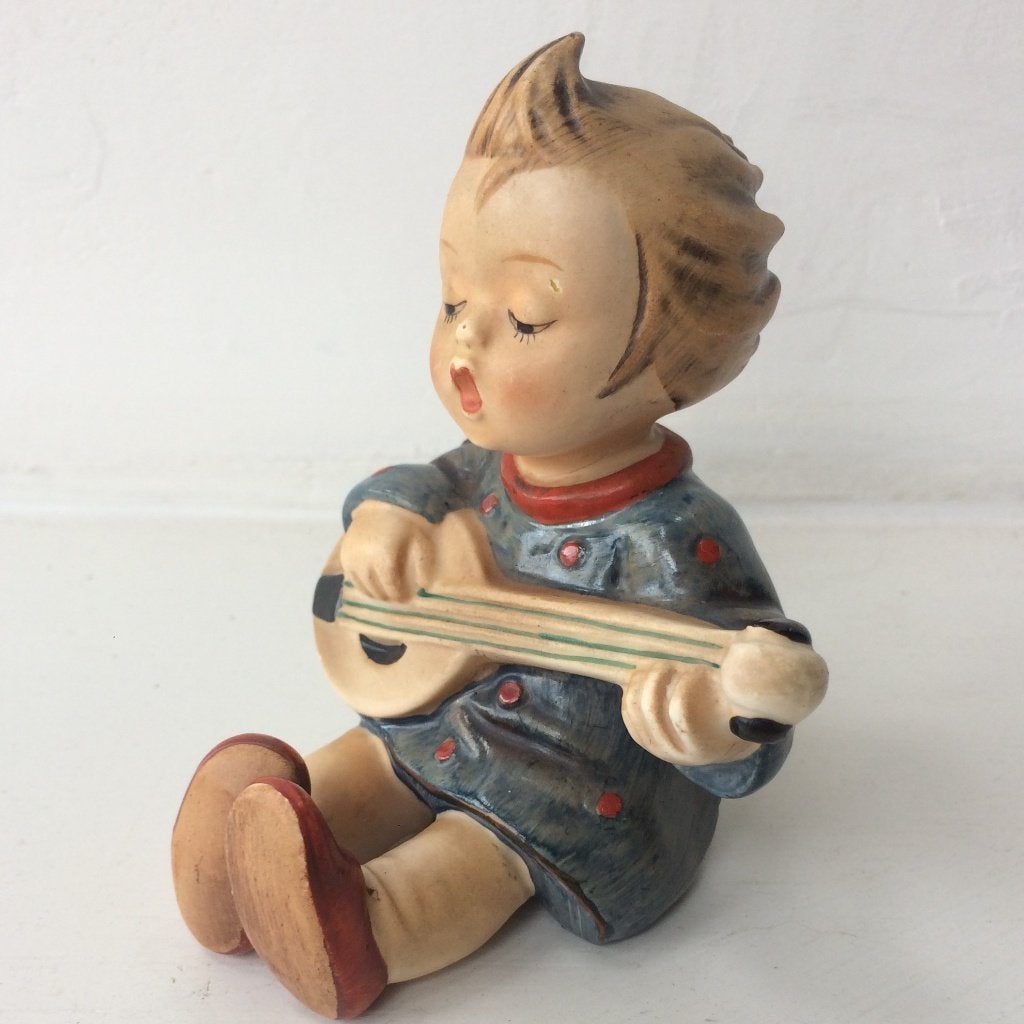 Hummel 53, Joyful, dubbele kroon, TMK 1, licht besch., Ophalen of Verzenden, Gebruikt, Hummel