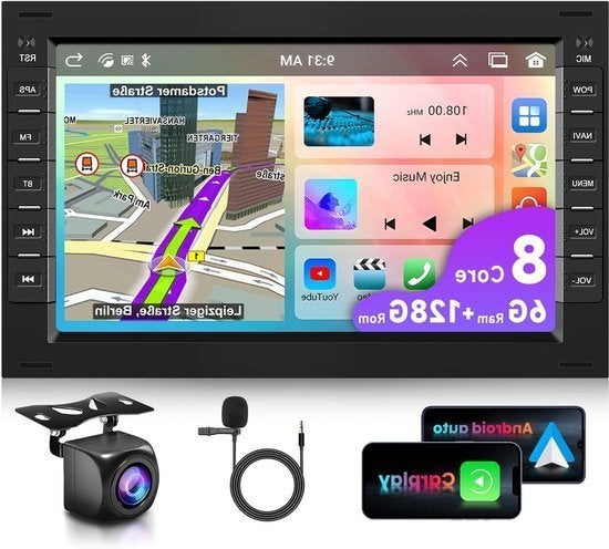 Autoradio 2DIN – Autoradio Navigatie – Multimedia Systeem, Corvance B.V., Verzenden, Nieuw, Corvancebol@gmail.com
