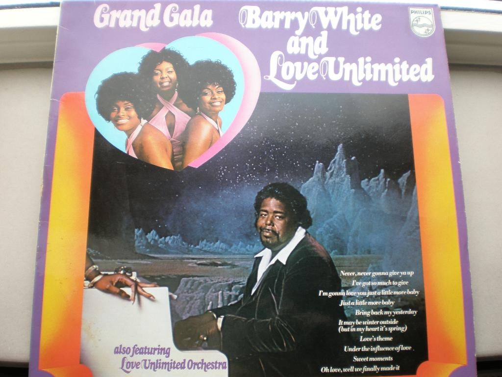 Barry White and Love Unlimited, Grand Gala  1971, Gebruikt, Inclusief binnenhoes, Ophalen of Verzenden, 1970 - 1979