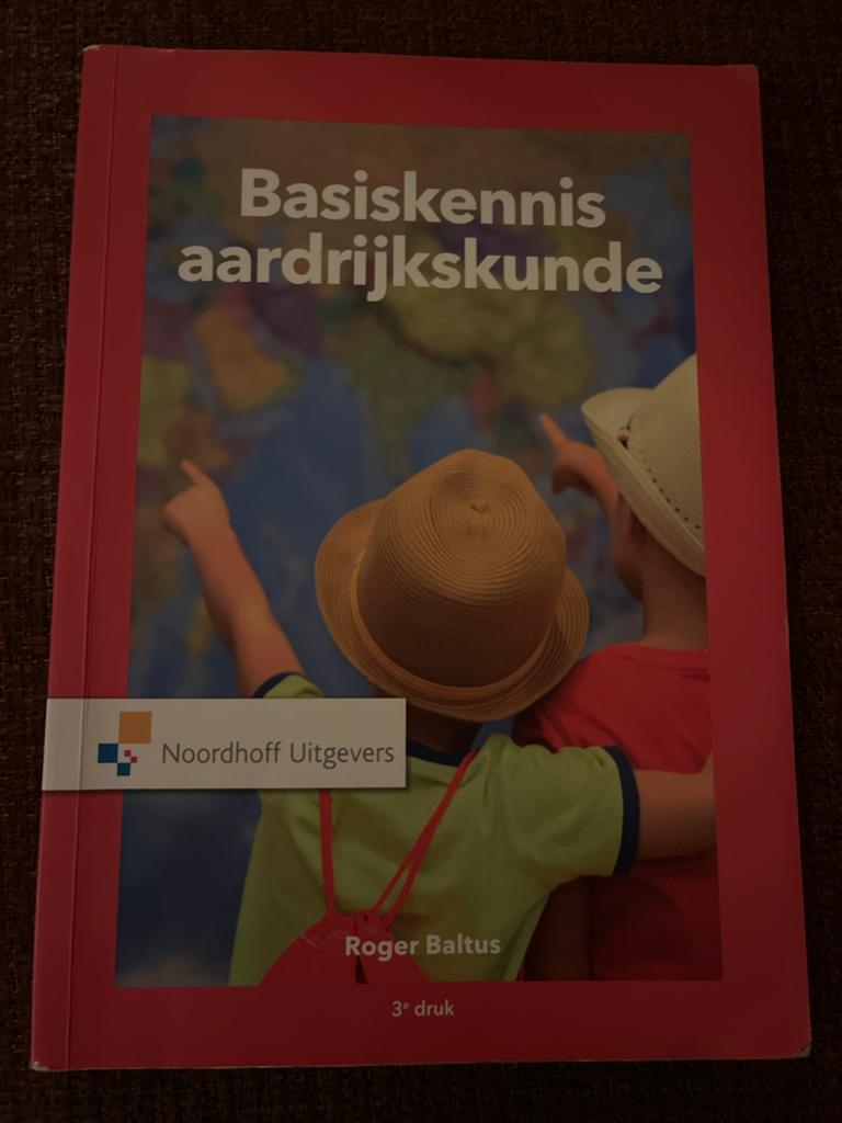 Basiskennis aardrijkskunde - Noordhoff Uitgevers, Boeken, Studieboeken en Cursussen, Ophalen of Verzenden, Gamma, Gelezen, HBO