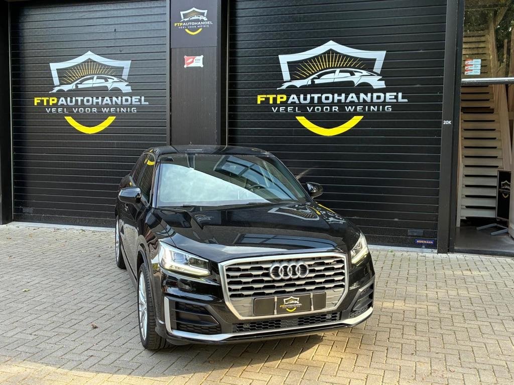 Audi Q2 30 TFSI S line Edition BTW Auto, Auto's, Dealer onderhouden, Gebruikt, 116 pk, Zwart