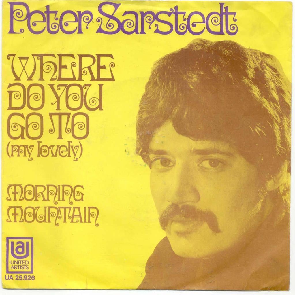 Peter Sarstedt- Where do you go to My Lovely, Gebruikt, Verzenden, 7 inch, Fotohoes