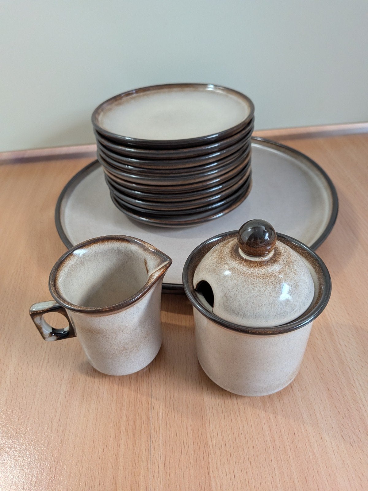Gebakstel met roomset, Ophalen of Verzenden