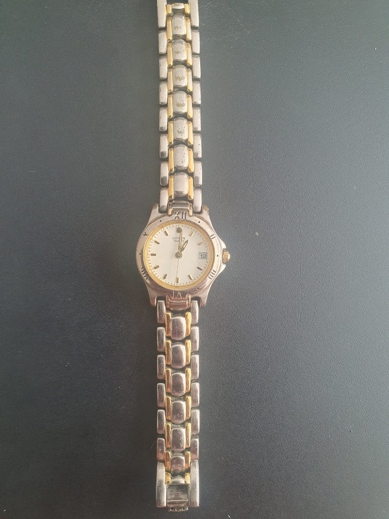 Citizen dames horloge, Sieraden, Tassen en Uiterlijk, Horloges | Dames, Overige merken, Staal, Gebruikt, Staal