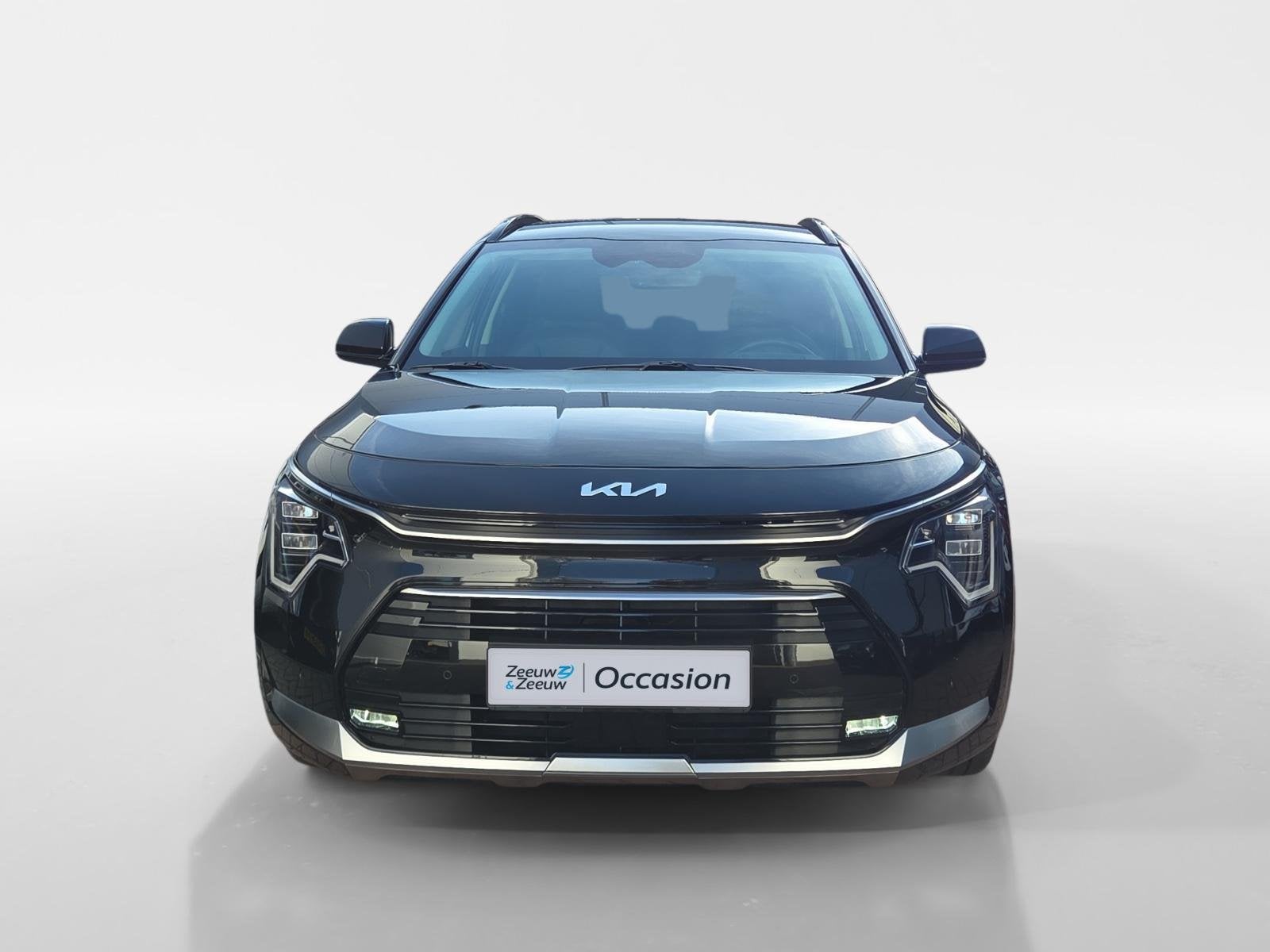 Kia Niro 1.6i PHEV DynamicPlusLine | Head up Display | stoel, Auto's, 12 maanden, Gebruikt, Euro 6, Zwart