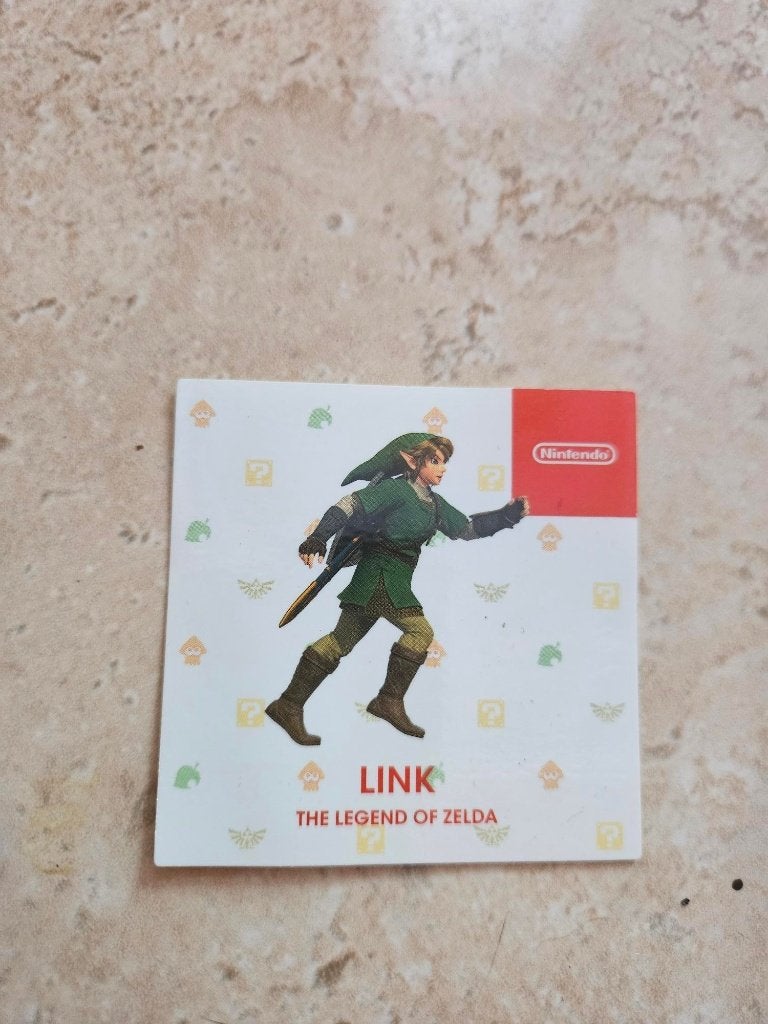 sticker anime uit Japan Nintendo Link Zelda, Ophalen of Verzenden, Nieuw