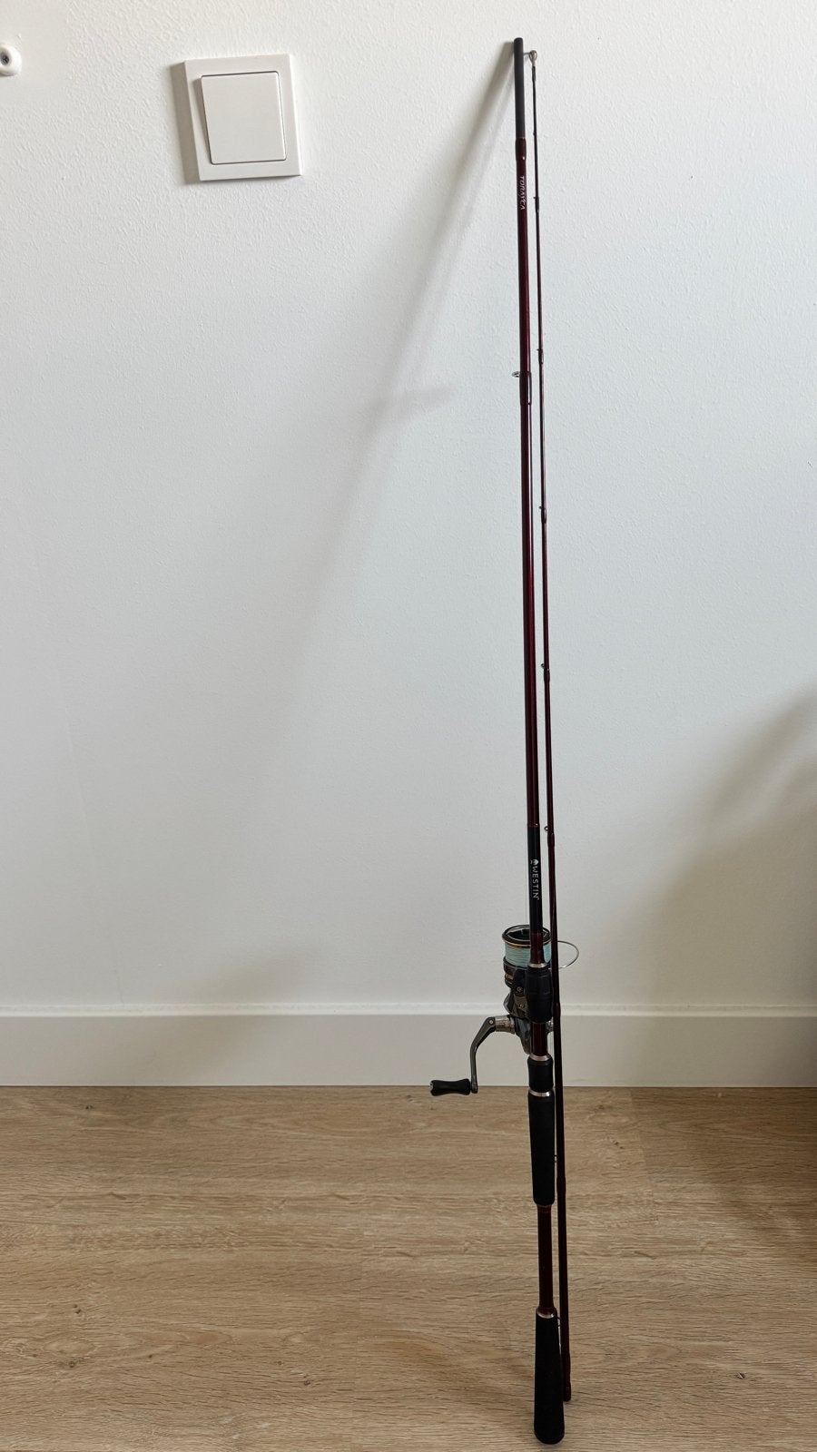 Westin W6  + Shimano Ultegra 2500, Watersport en Boten, Ophalen, Zo goed als nieuw, Werphengel