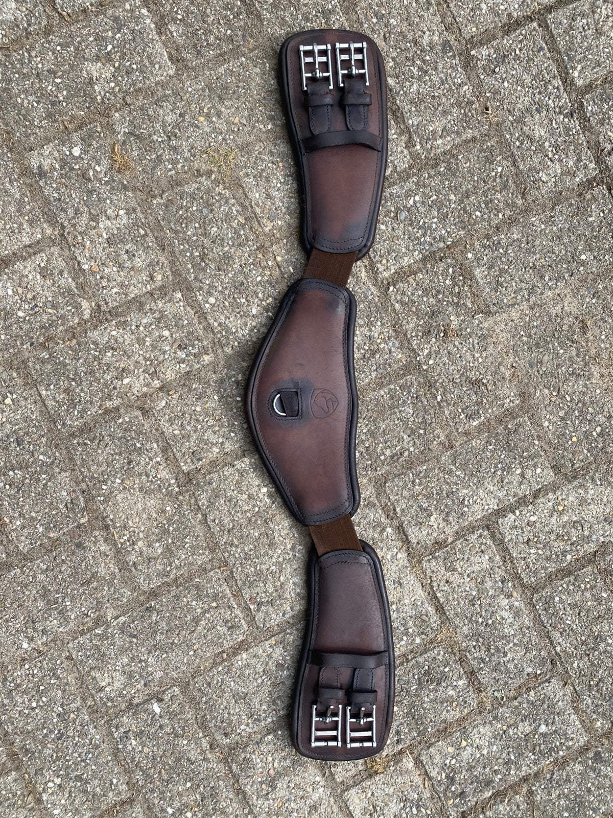Edix dressuursingel 80 cm bruin, Dieren en Toebehoren, Paarden en Pony's | Hoofdstellen en Tuigage, Ophalen of Verzenden, Zo goed als nieuw