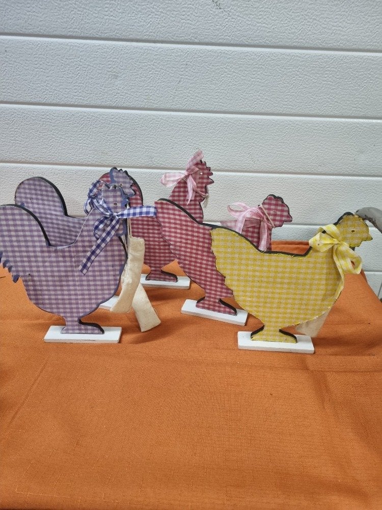 kippen krijtborden vijf stuks, Huis en Inrichting, Woonaccessoires | Overige, Ophalen of Verzenden, 'T Olde Gre-j, Info@toldegrej.nl