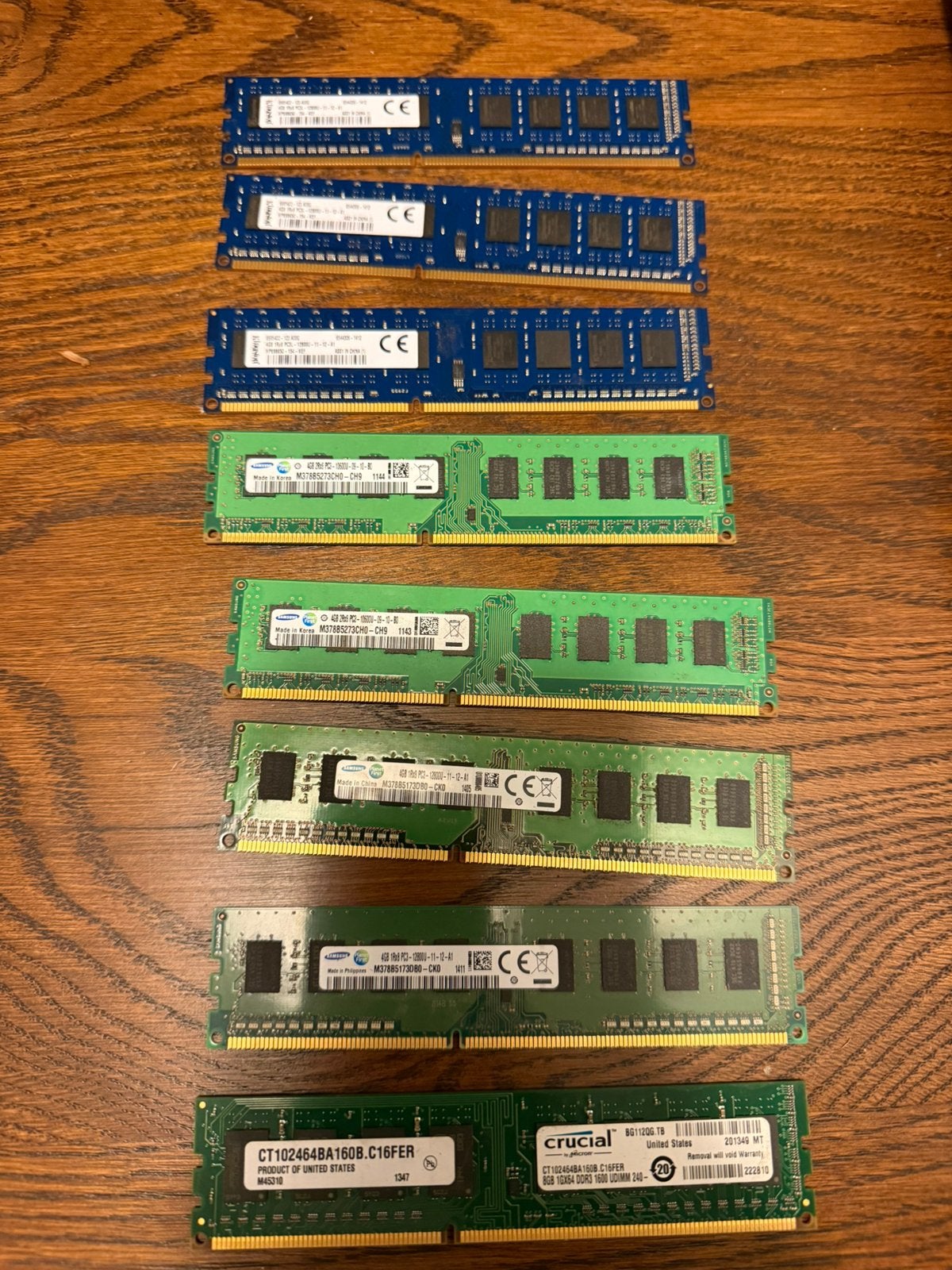 Partij ddr3 geheugen, Ophalen of Verzenden, Zo goed als nieuw, DDR3, Desktop