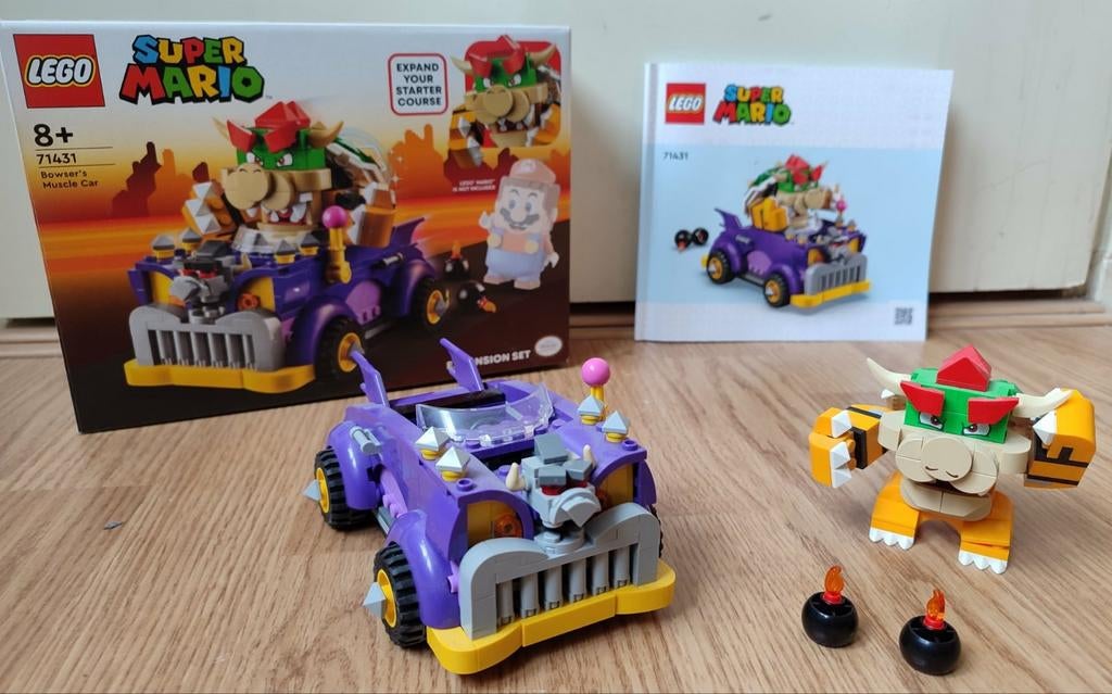 Lego Super Mario: 2 pakketten, Ophalen of Verzenden, Zo goed als nieuw, Complete set, Lego