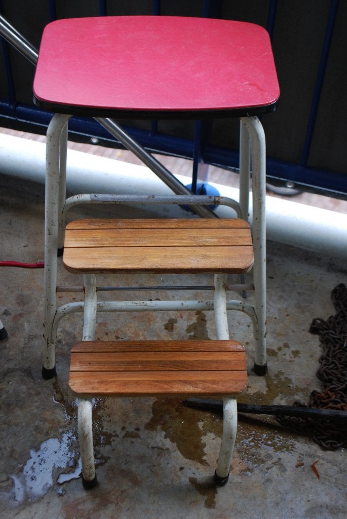 Vintage Brabantia keukentrapje/kruk, Ophalen of Verzenden, Huis en Inrichting