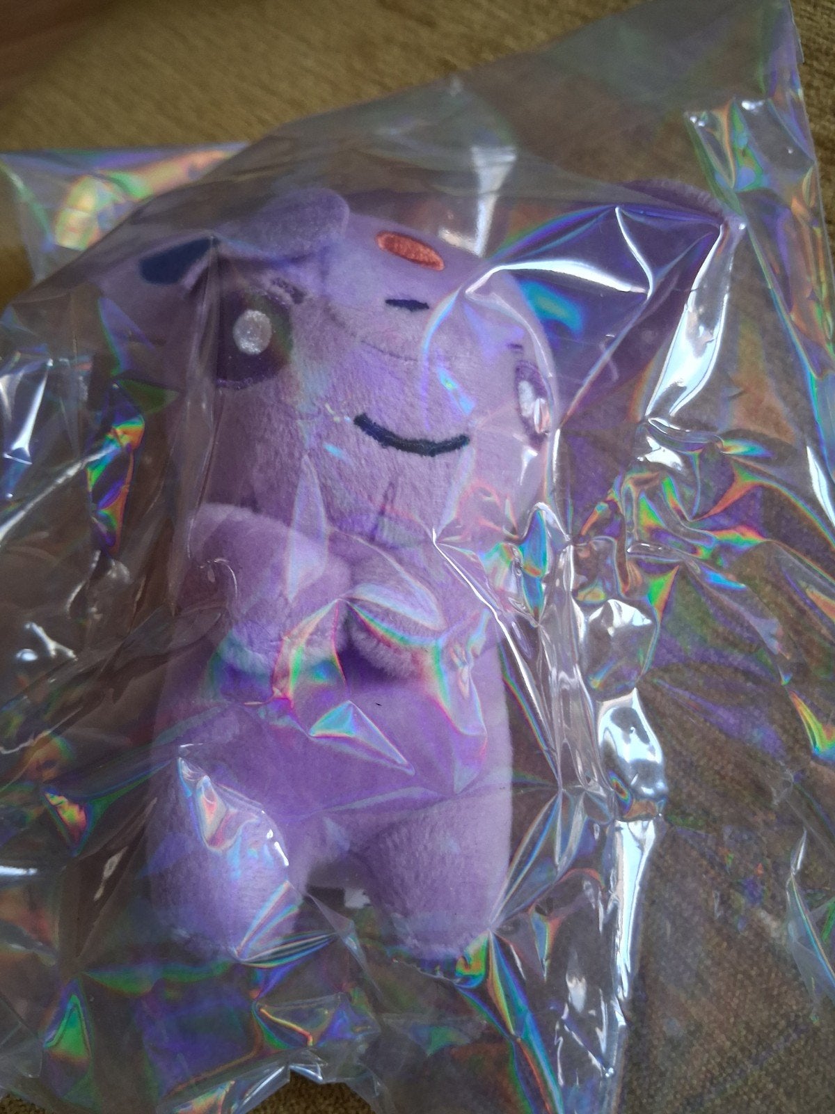 Pokémon Espeon knuffel sleutelhanger paars, Paars, Overige merken, Overige typen, Nieuw